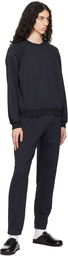 AURALEE Black Smooth Soft Sweatshirt