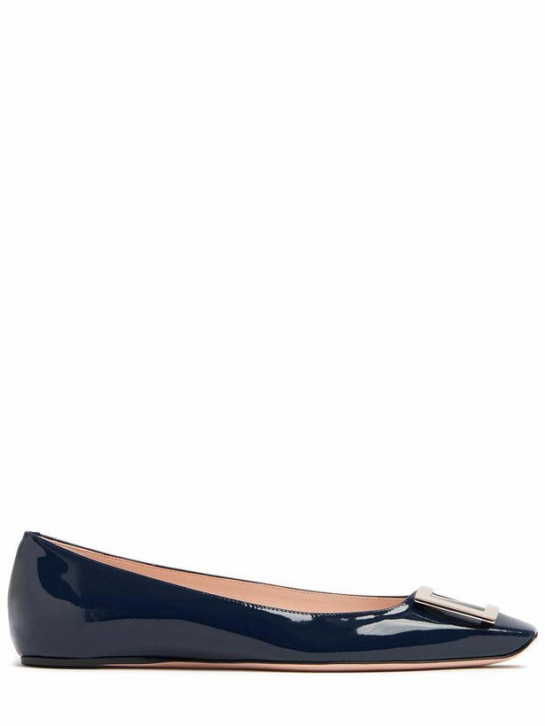 Photo: ROGER VIVIER 10mm Trompette Patent Leather Flats