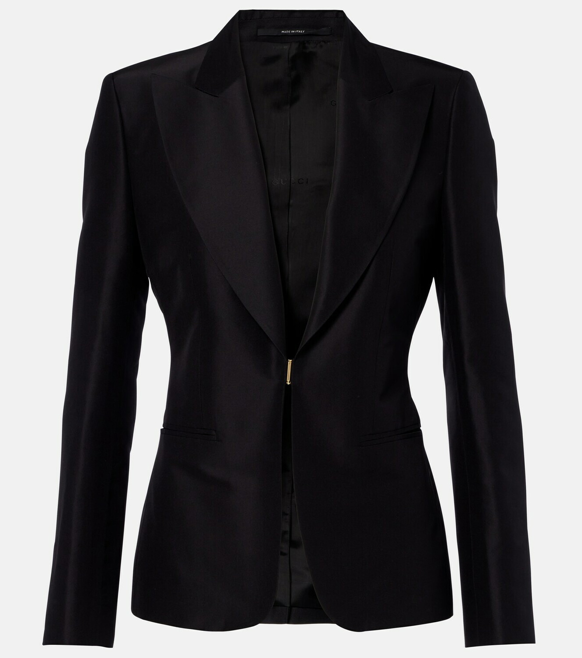 Gucci Silk faille blazer