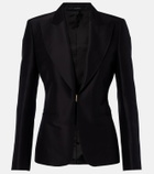 Gucci Silk faille blazer