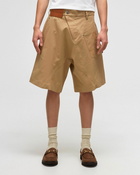 Jw Anderson Twisted Chino Shorts Brown - Mens - Casual Shorts