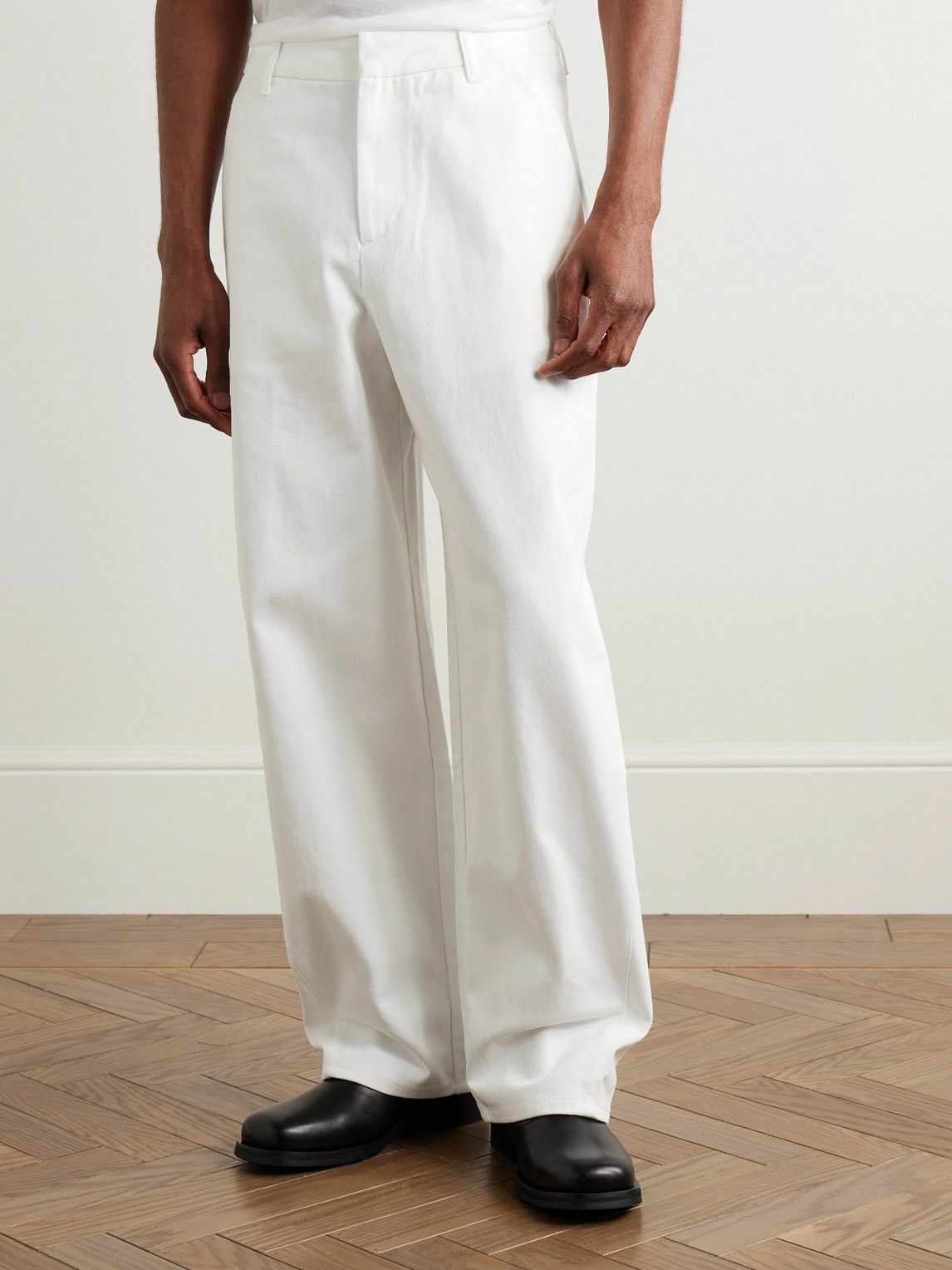 Amomento - Barrel-Leg Jeans - White