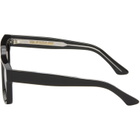 Cutler and Gross Black 1386 Square Sunglasses