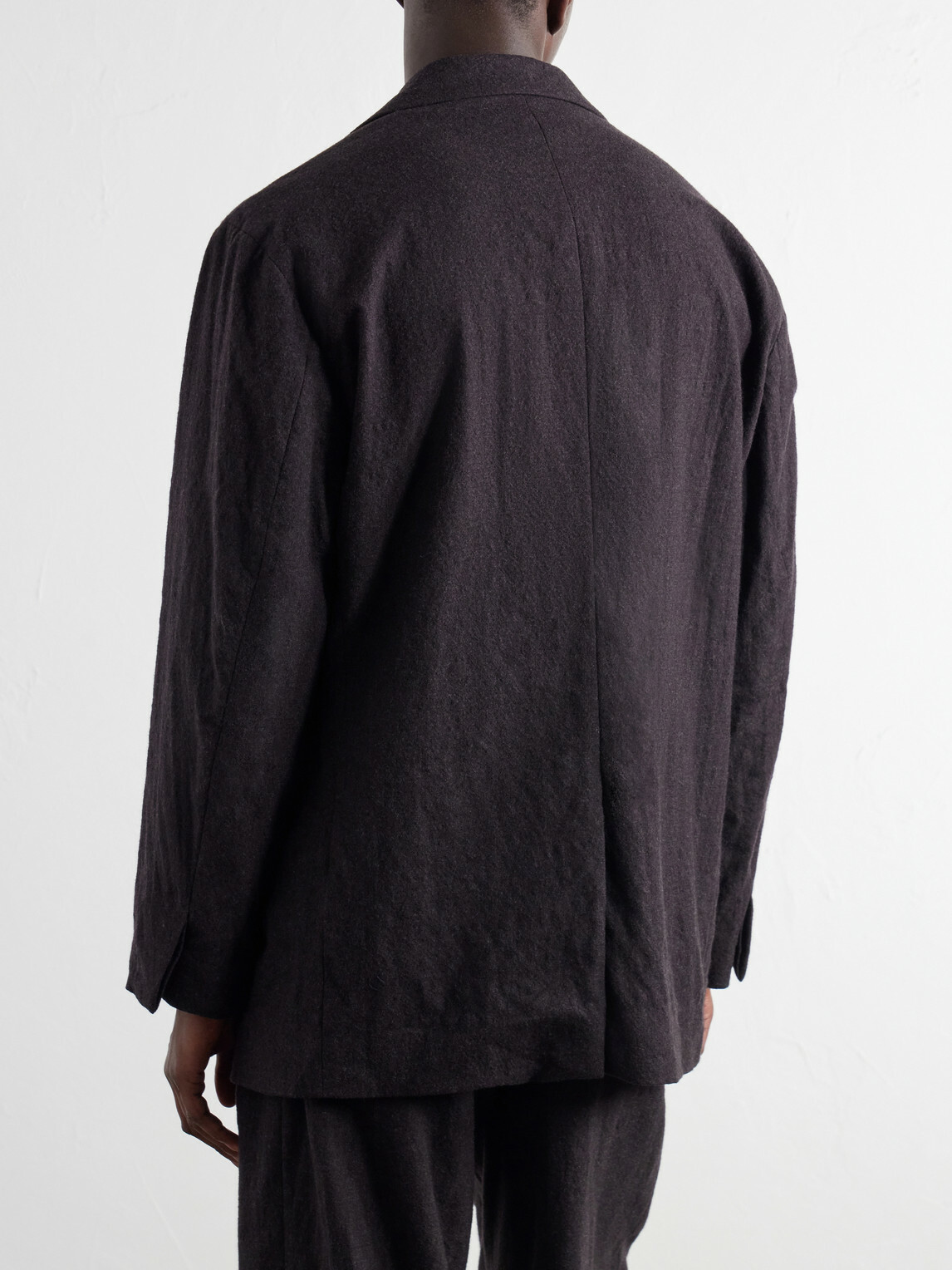 Kaptain Sunshine - Brushed-Wool Suit Jacket - Brown