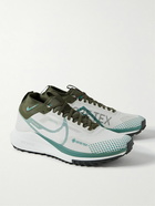 Nike Running - React Pegasus Trail 4 GORE-TEX® Mesh Running Sneakers - Gray
