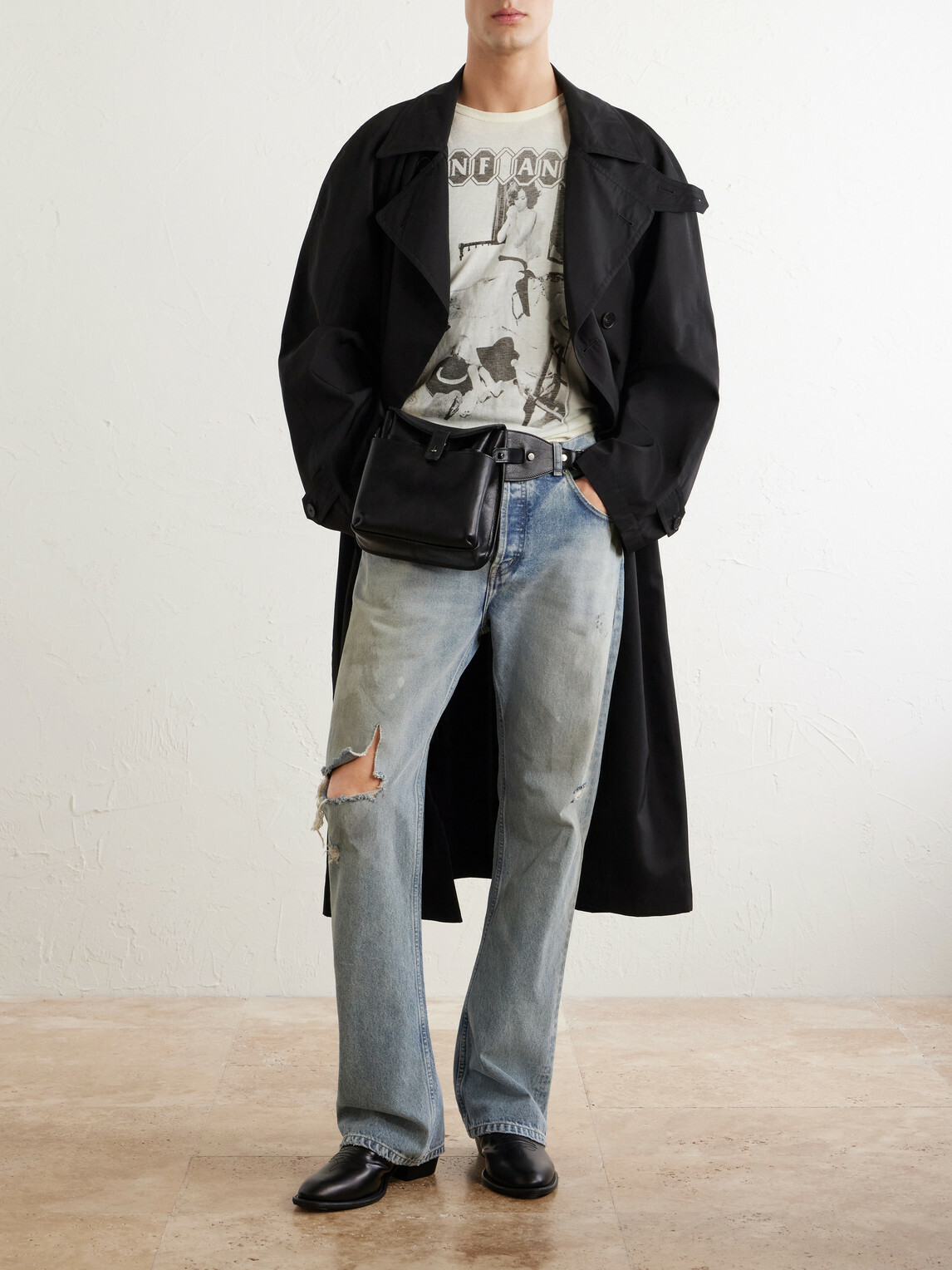 Enfants Riches Déprimés - Medical Waste Leather Belt Bag