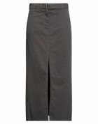 Jucca Womens Denim skirt Charcoal