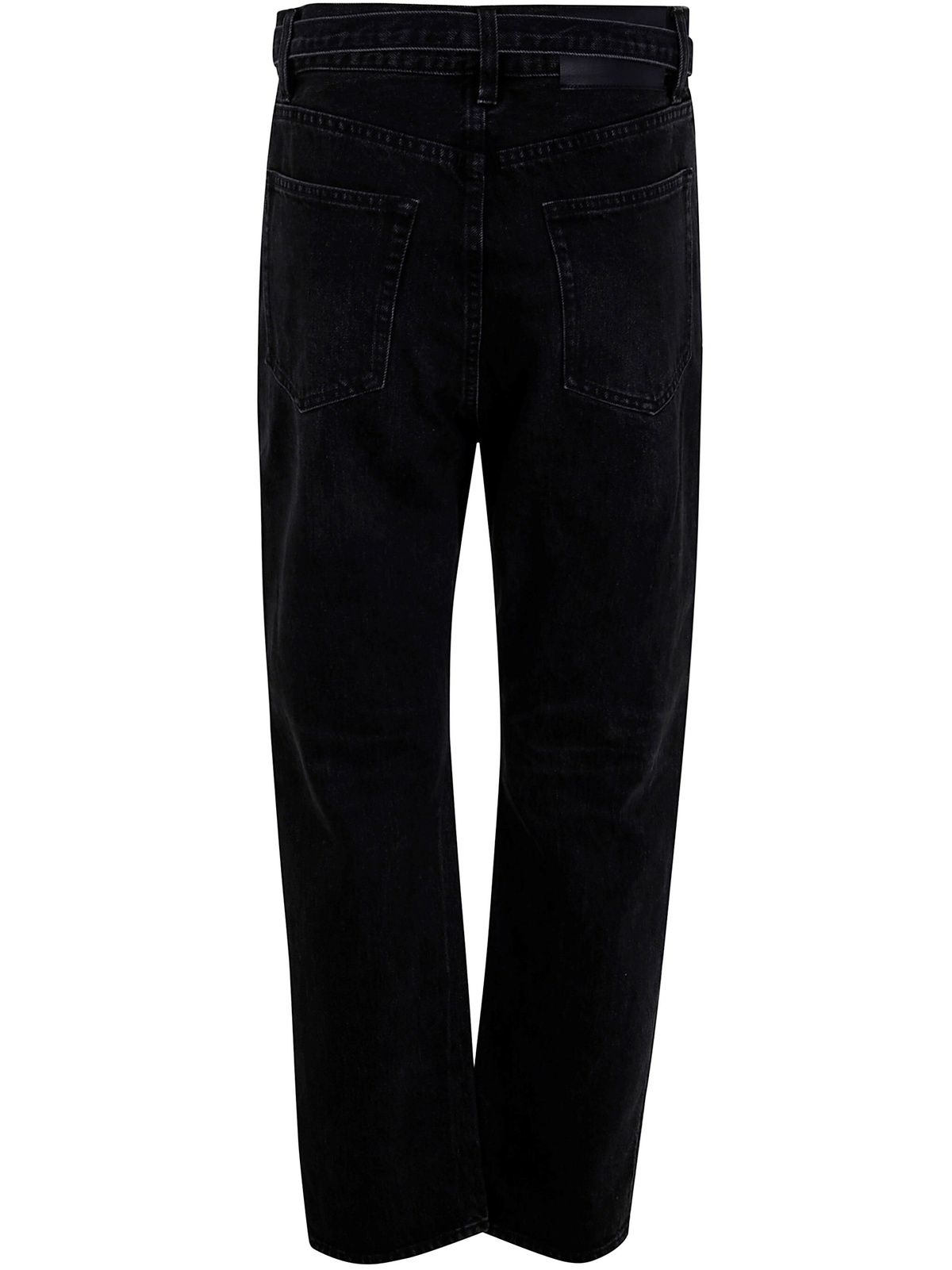 Sacai Straight Denim Pants in Black