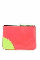 COMME DES GARCONS WALLET super fluo pouch Fluo