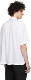 Boss White Twin Pocket Short Sleeve Shirt