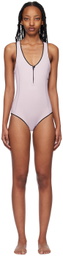 ABYSSE SSENSE Exclusive Purple Elle One-Piece Wetsuit