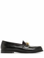 VALENTINO GARAVANI - 10mm Vlogo Chain Leather Loafers