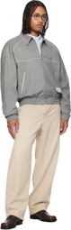 WOOYOUNGMI Beige Belted Jeans