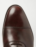 John Lobb - City II Burnished-Leather Oxford Shoes - Brown