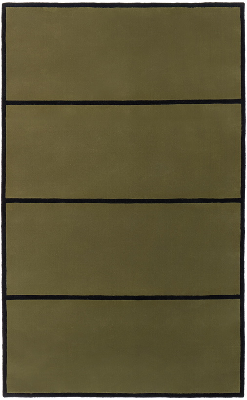 Photo: Nordic Knots Green Norr Mälarstrand 01 Rug