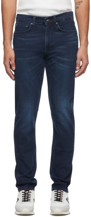 Photo: rag & bone Navy Fit 2 Loopback Jeans