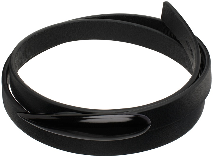 Photo: Acne Studios Black Nail Leather Bracelet