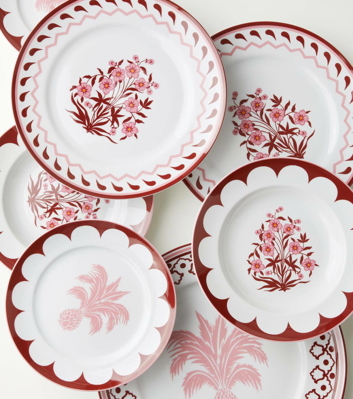 Aquazzura Casa Jaipur porcelain charger plate
