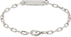 IN GOLD WE TRUST PARIS SSENSE Exclusive Price Tag Bracelet