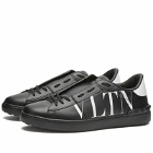 Valentino Men's Open Skate Sneakers in Black/White
