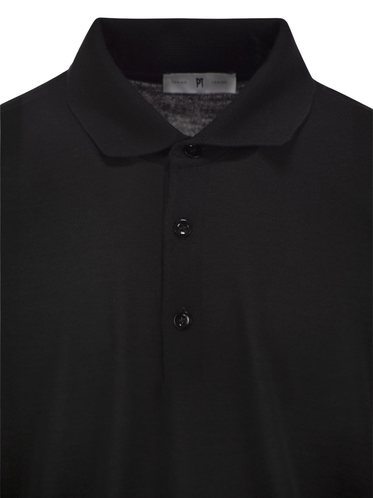 Tシャツ・カットソー PT TORINO FW24 Wool polo shirt (TL4SPL020NTS07MG 0990) PT Torino Wool Polo Shirt PT Torino