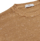 Inis Meáin - Donegal Linen and Silk-Blend Sweater - Brown