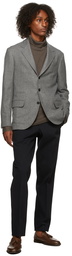 Brunello Cucinelli Grey Suit Type Blazer