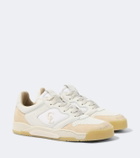 Christian Louboutin Bsktball 1 Retro suede and leather sneakers