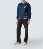Amiri Hollywood wool-blend varsity jacket