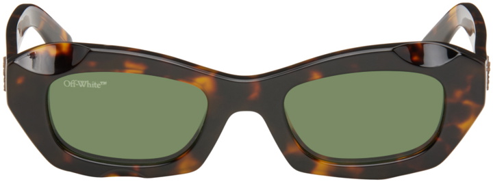 Photo: Off-White Tortoiseshell Venezia Sunglasses