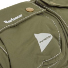 Barbour x and wander Waist Bag in Khaki