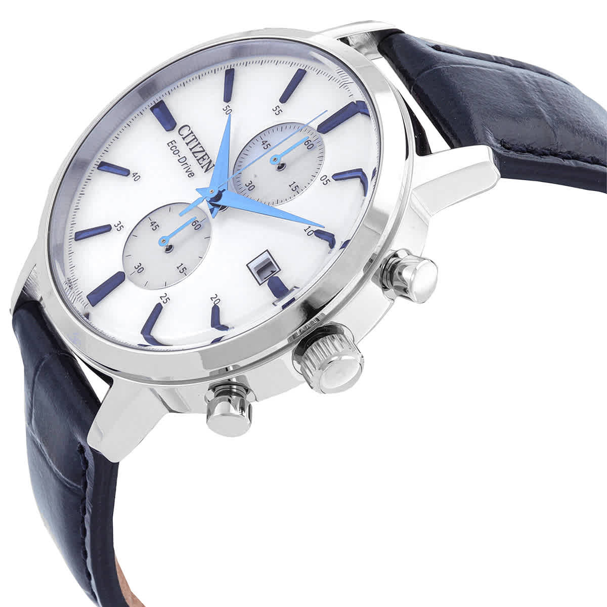 Citizen Core Collection Chronograph Quartz White Dial Mens Watch CA7069-16A