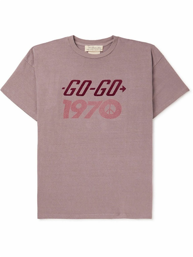 Photo: Remi Relief - Printed Cotton-Jersey T-Shirt - Pink