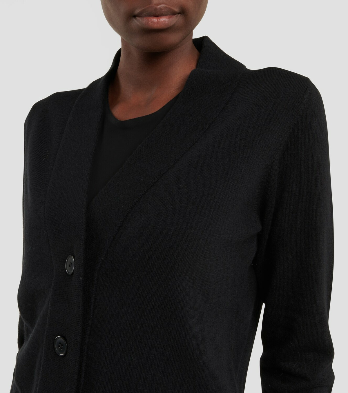 Maison Margiela Wool silk White tag Personal period Kokonoe cardigan tops black S main image 0