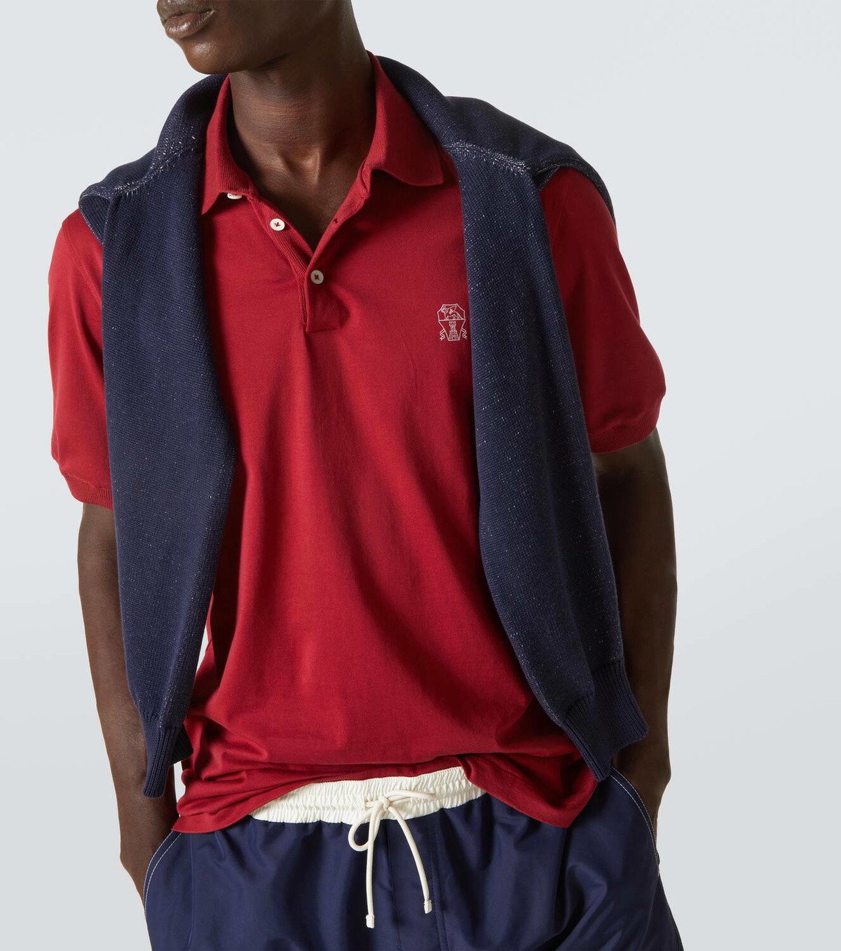 Brunello Cucinelli Cotton polo shirt
