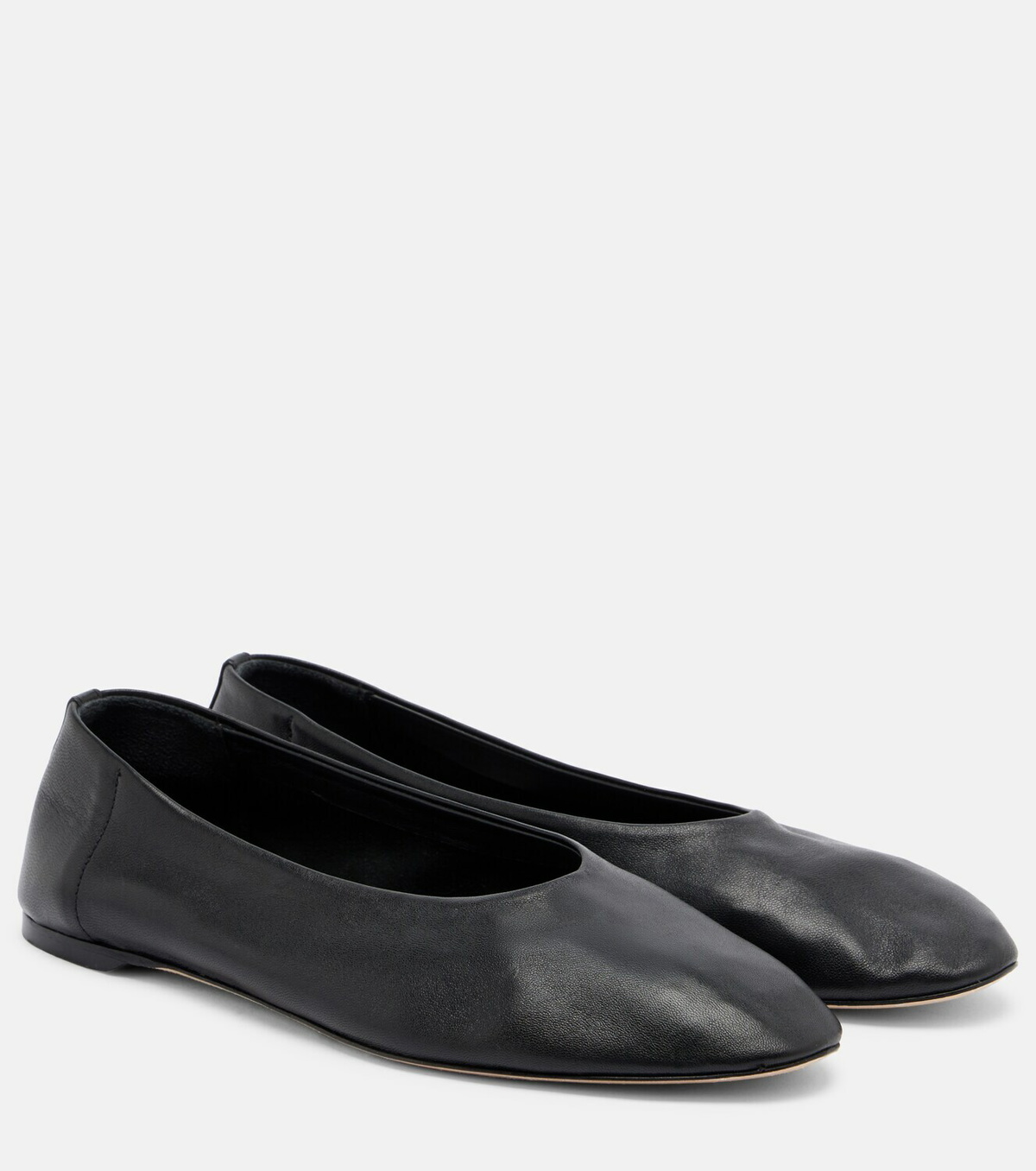 Toteme Leather ballet flats