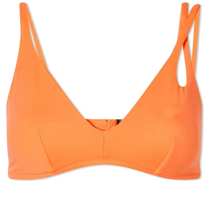 Photo: Araks Women's Elias Double Strap Bikini Top in Orange