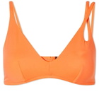 Araks Women's Elias Double Strap Bikini Top in Orange