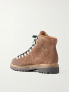 Visvim - Whymper Folk Distressed Leather Lace-Up Boots - Brown
