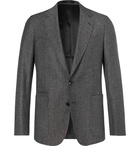 Paul Smith - Dark-Grey Soho Slim-Fit Mélange Wool and Silk-Blend Suit Jacket - Men - Gray