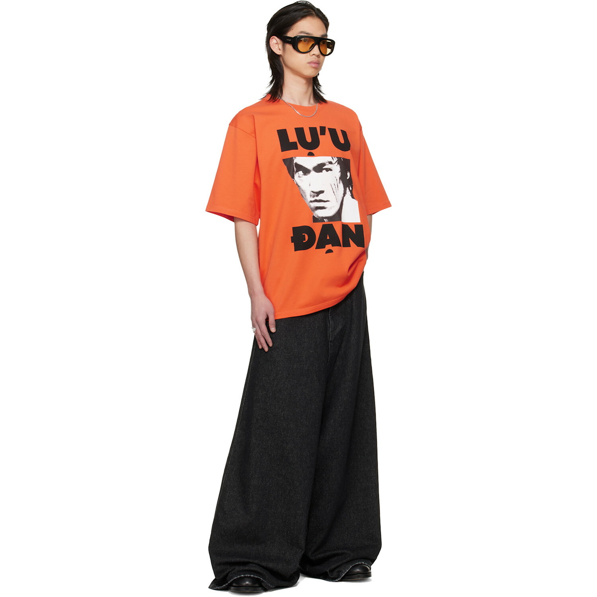 LU'U DAN BRUCE LEE x LỰU ĐẠN Orange Concert T-shirt