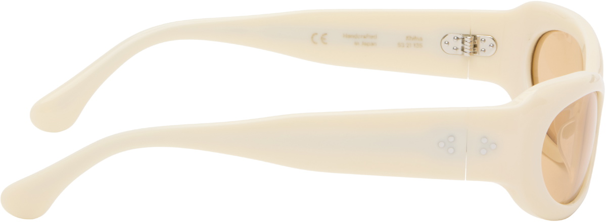 Port Tanger SSENSE Exclusive Beige Khilna Sunglasses