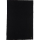 Tekla Black Pure New Wool Blanket