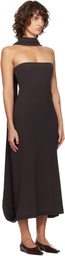 Paloma Wool Brown Alberch Maxi Dress