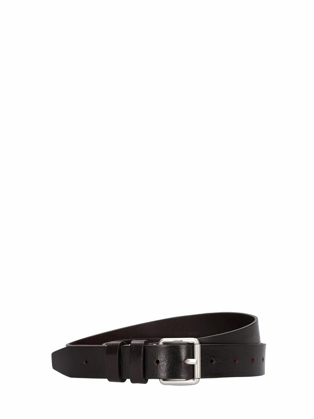Photo: LEMAIRE - 3cm Reversed Leather Belt