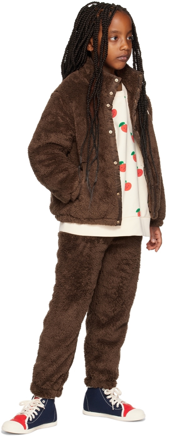 TINYCOTTONS Kids Brown Polar Sweatpants