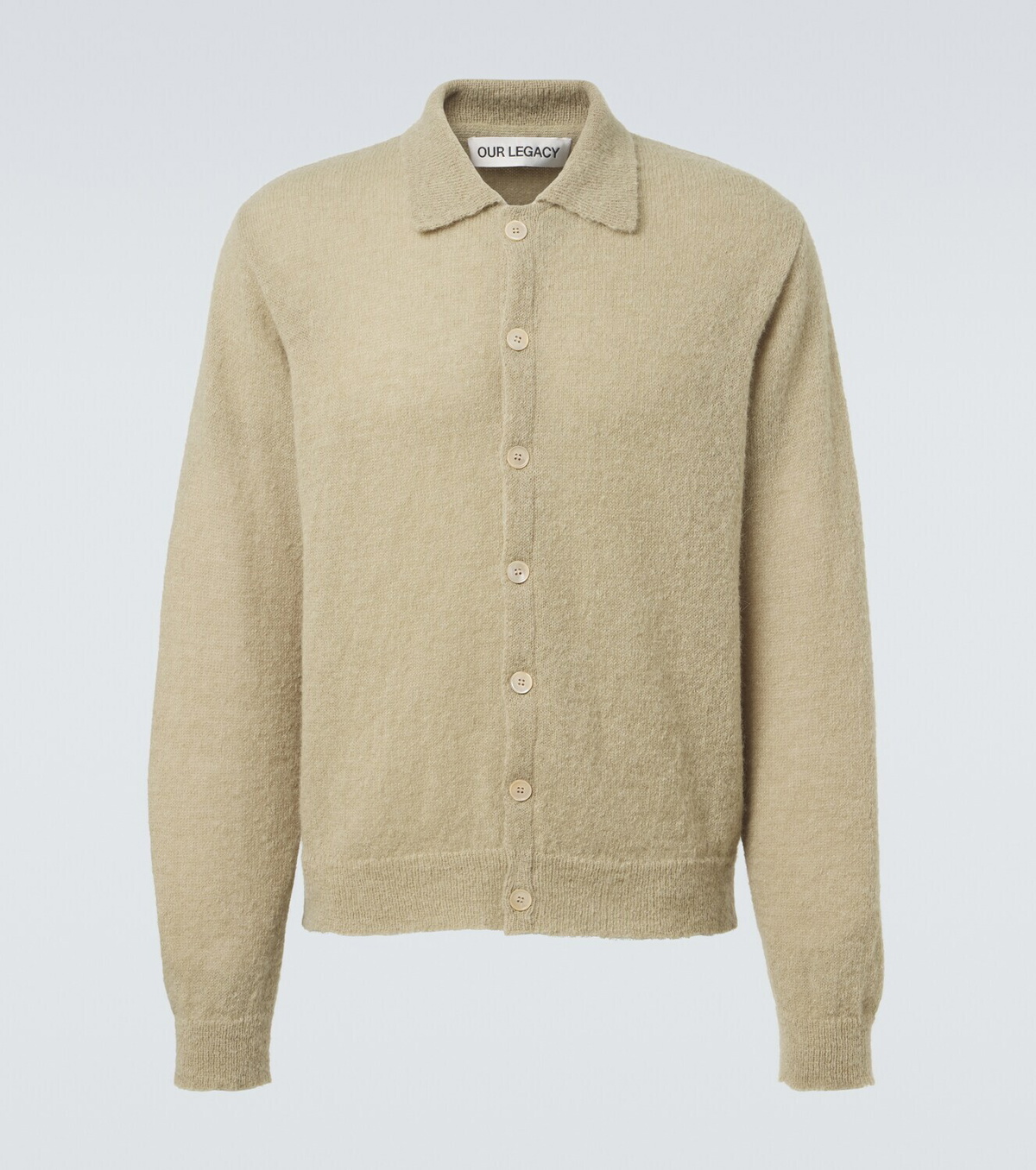 Our Legacy Evening wool and cashmere-blend cardigan