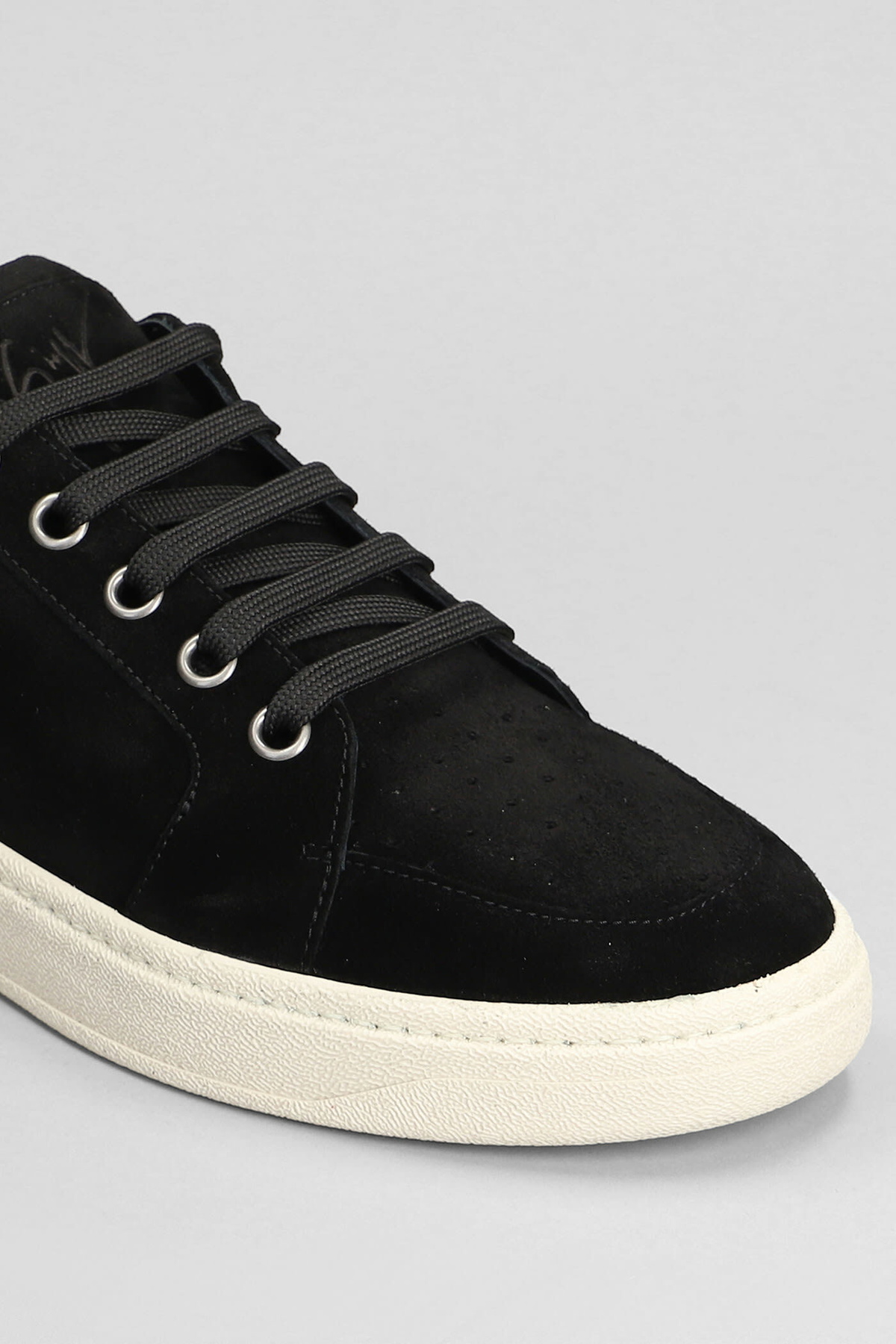 Giuseppe Zanotti Gz95 Sneakers In Black Suede