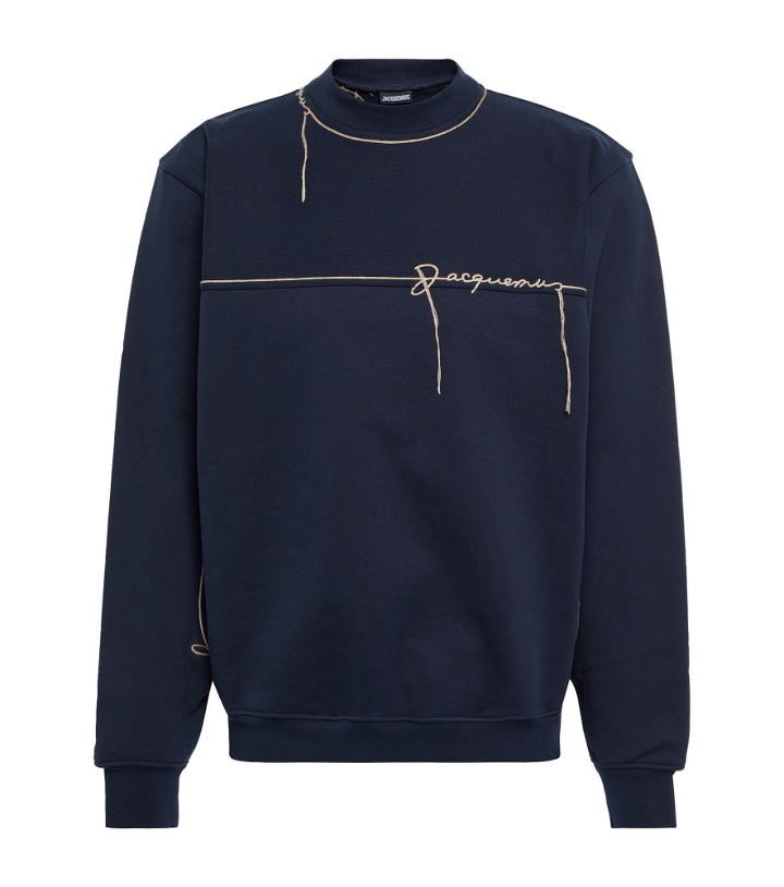 Photo: Jacquemus - Le Sweatshirt Fio cotton sweatshirt
