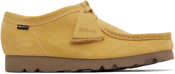 Photo: Clarks Originals Tan Wallabee Gore-Tex Derbys